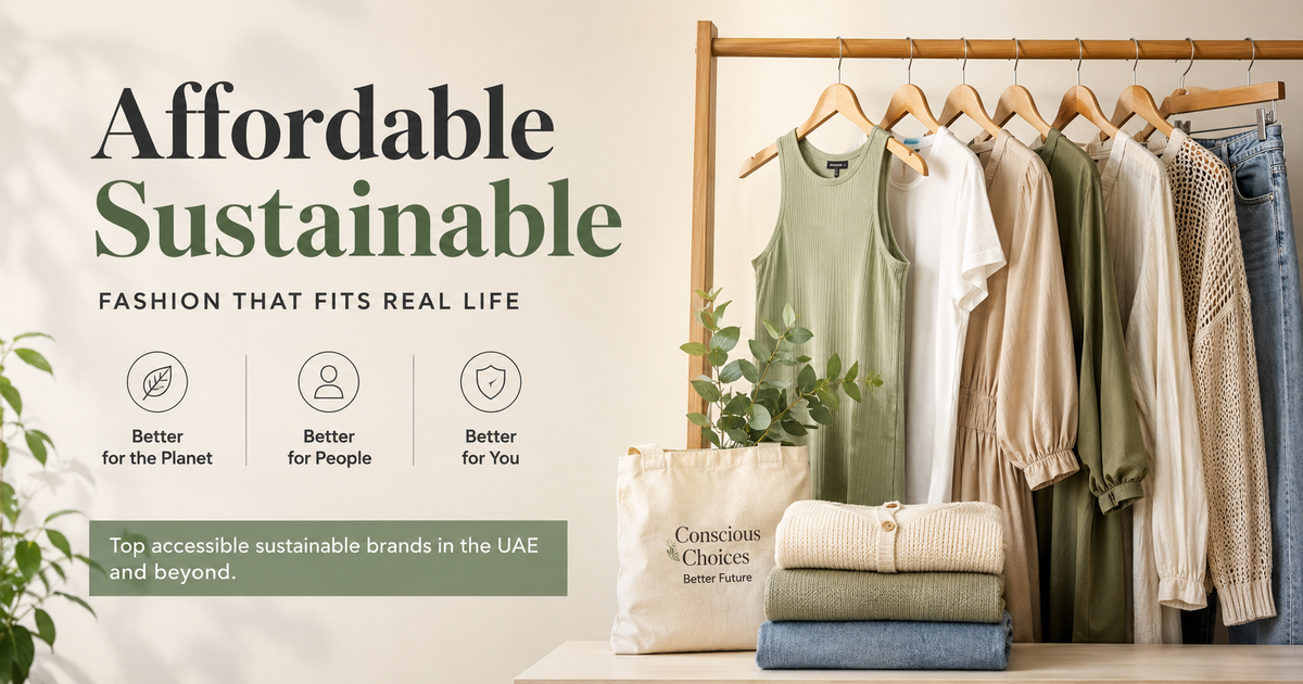 Affordable Sustainable Clothing Brands in the UAE