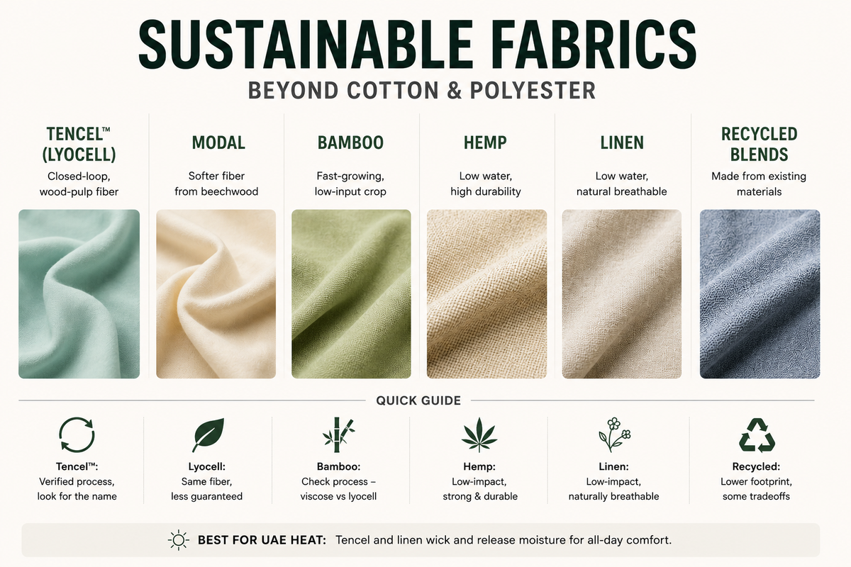 Sustainable Fabrics 101: What You're Actually Wearing