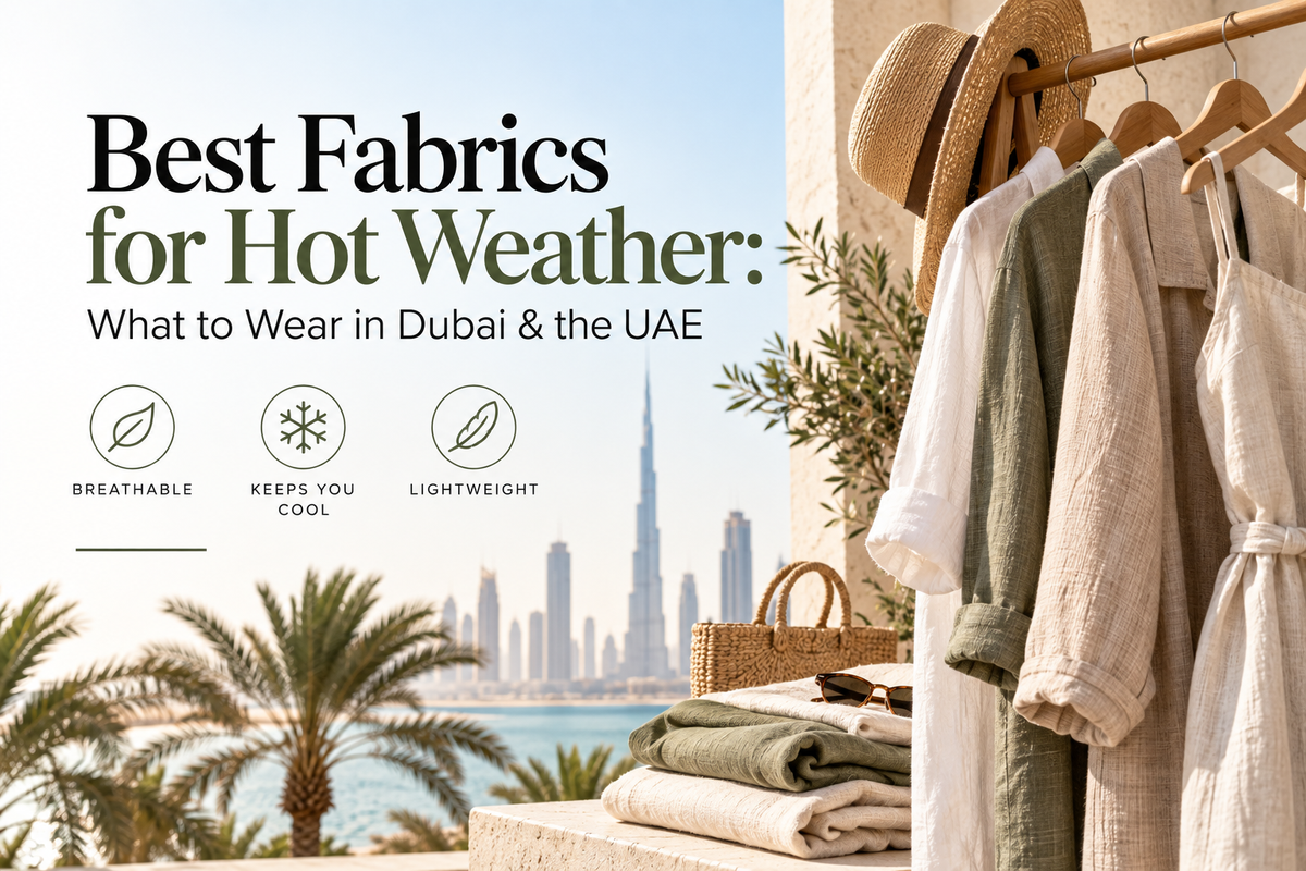 Best Fabrics for Hot Weather: What to Wear in Dubai & the UAE