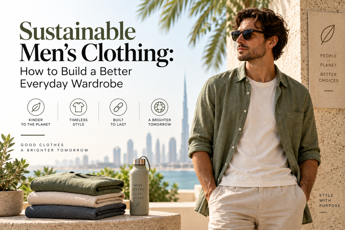 Sustainable Men's Clothing: How to Build a Better Everyday Wardrobe