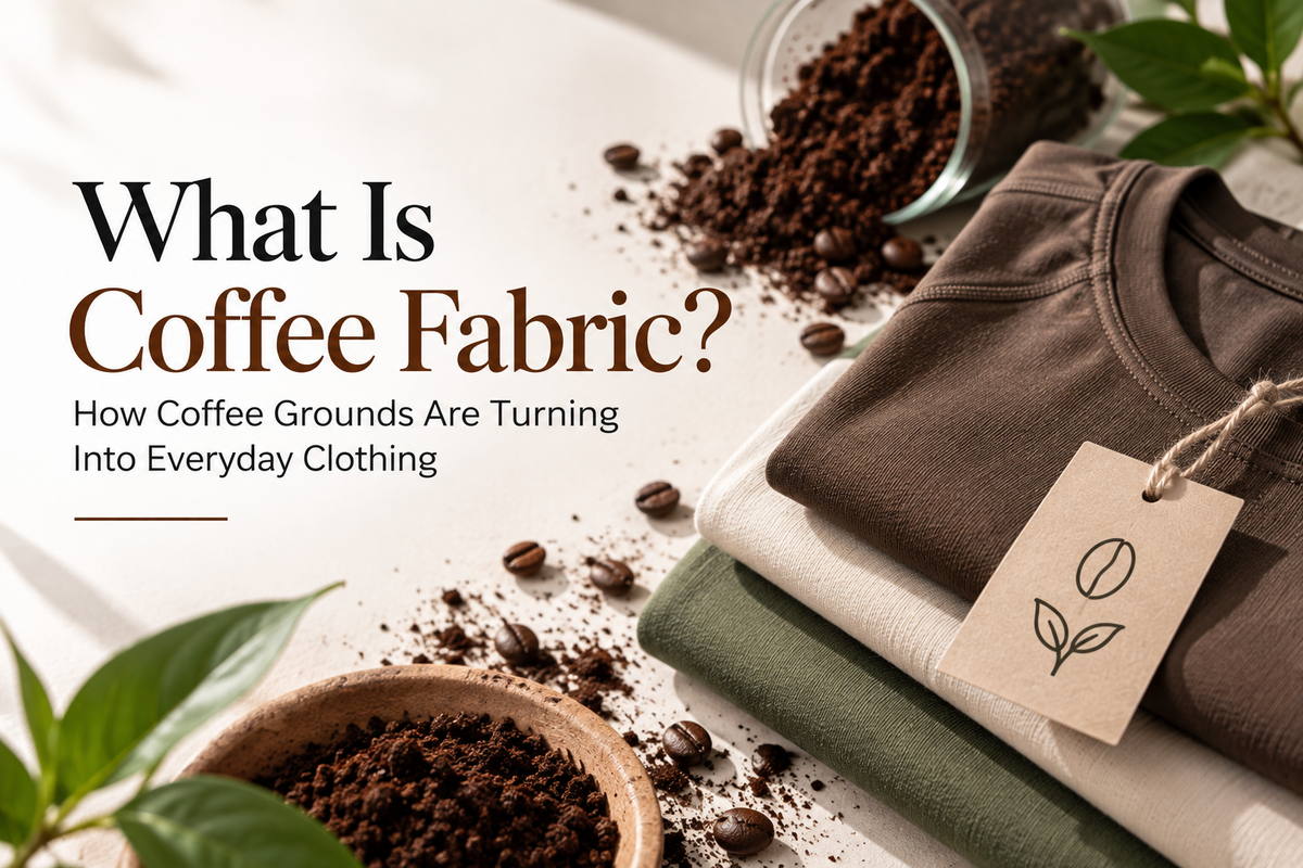 What Is Coffee Fabric? How Coffee Grounds Are Turning Into Everyday Clothing