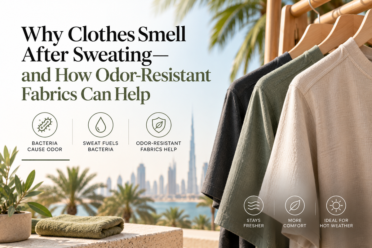 Why Clothes Smell After Sweating—and How Odor-Resistant Fabrics Can Help