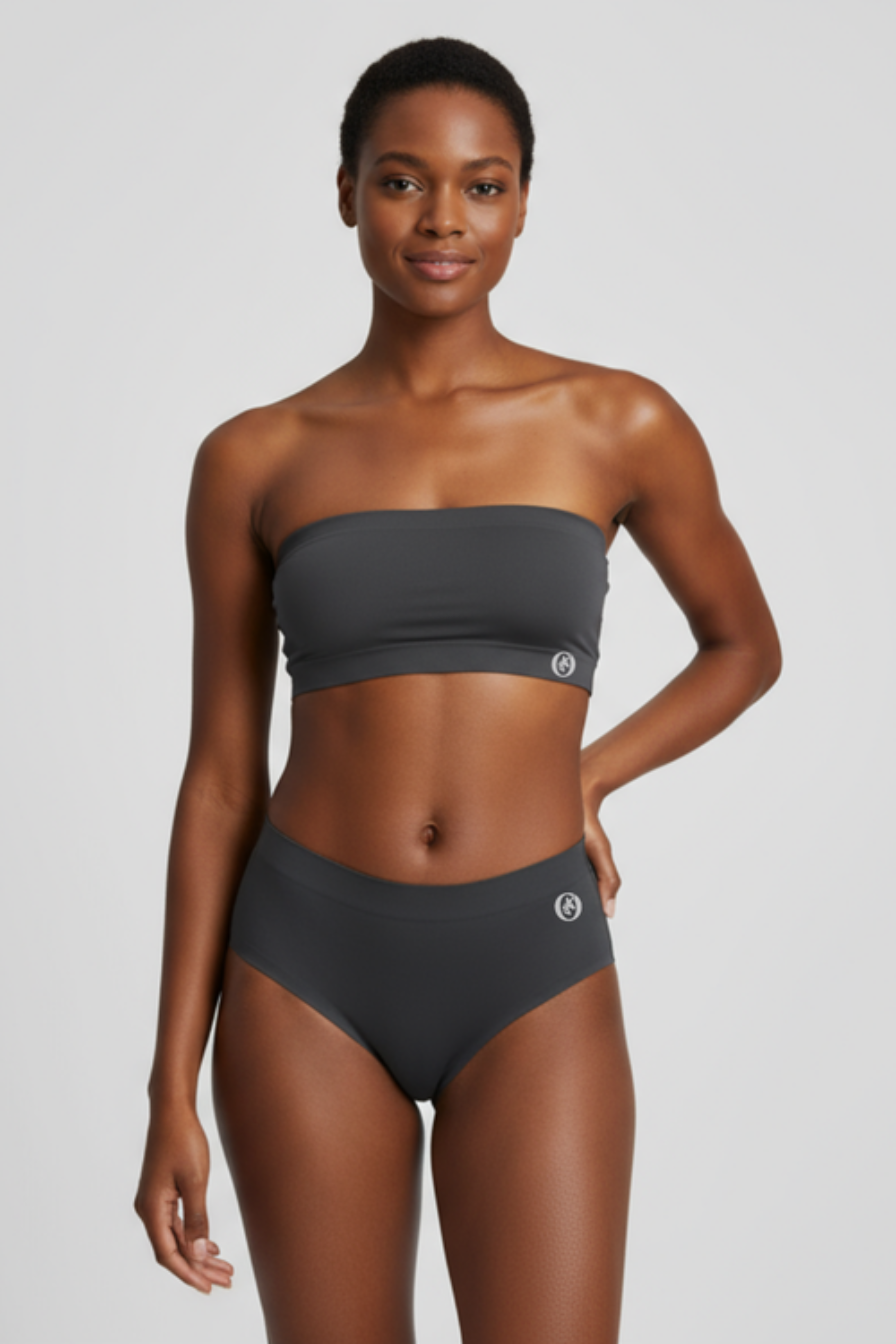 Period high waist Pantymoderate Black