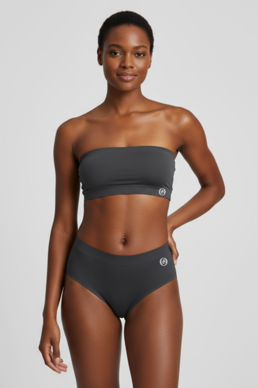 Period high waist Pantymoderate Black