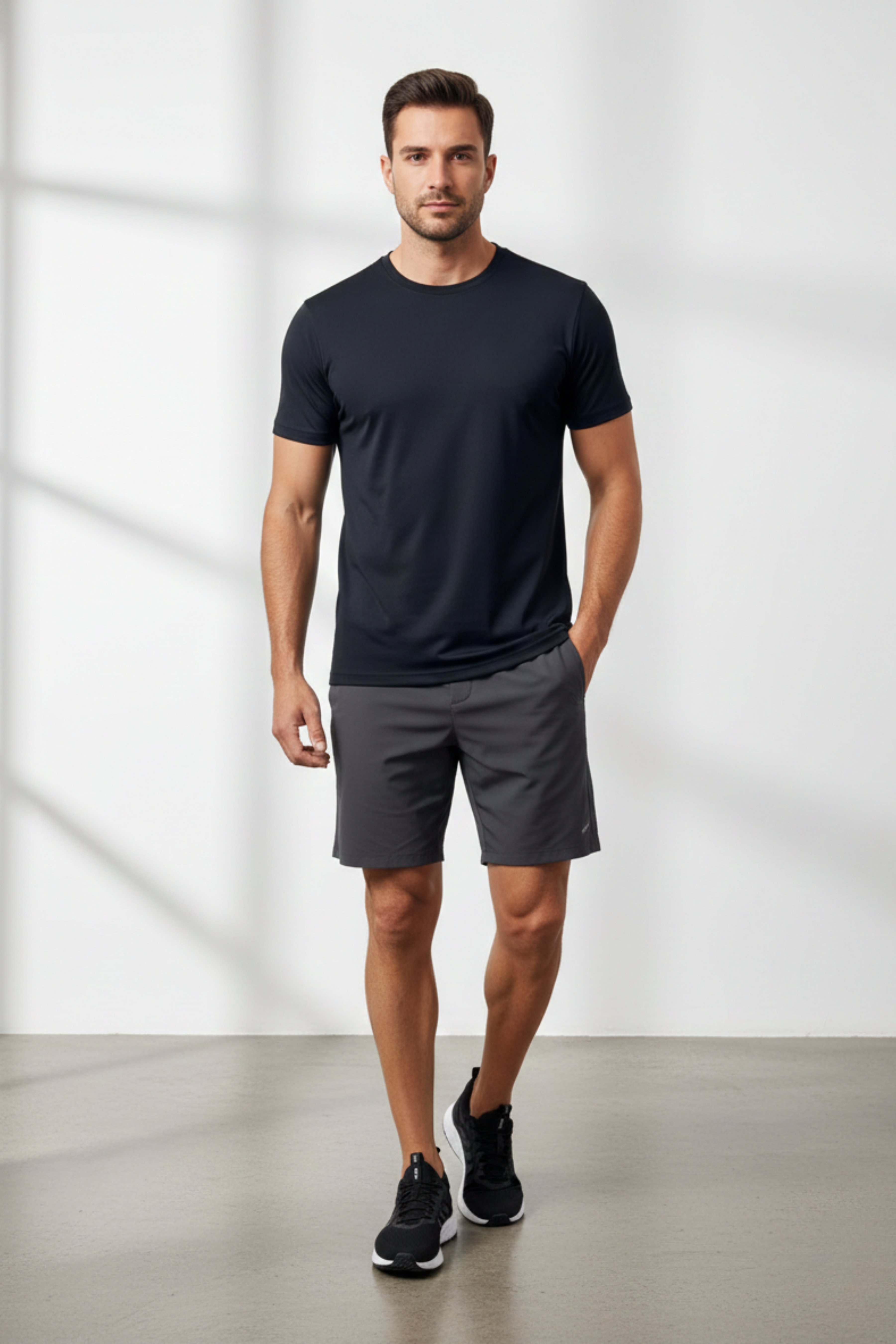 Tshirt short sleeve Anthracite