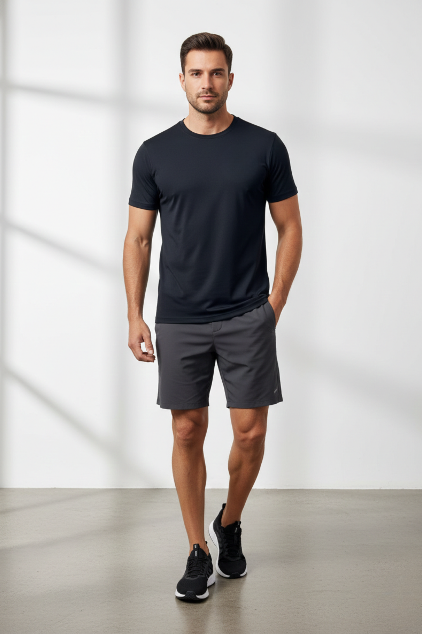 Tshirt short sleeve Anthracite