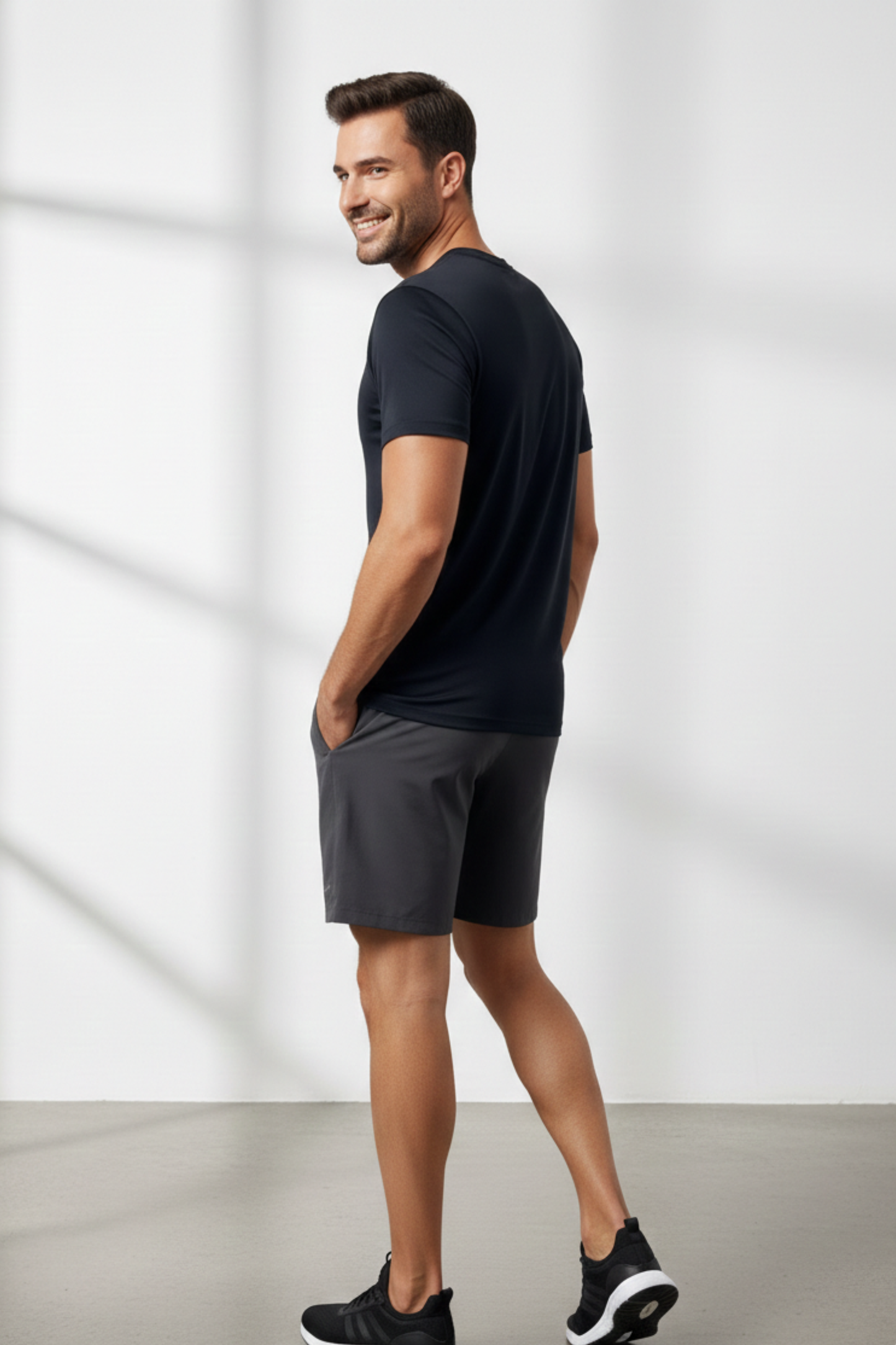 Tshirt short sleeve Anthracite