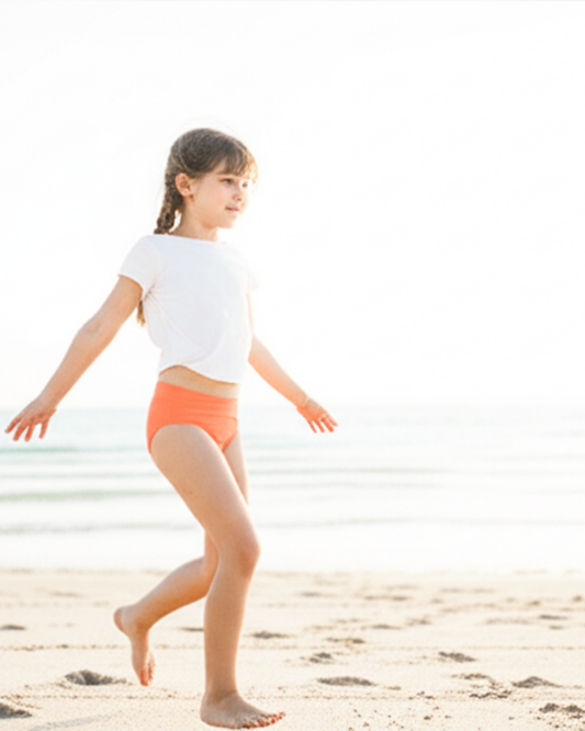 Children Bikini Panty Orange - OKAPI