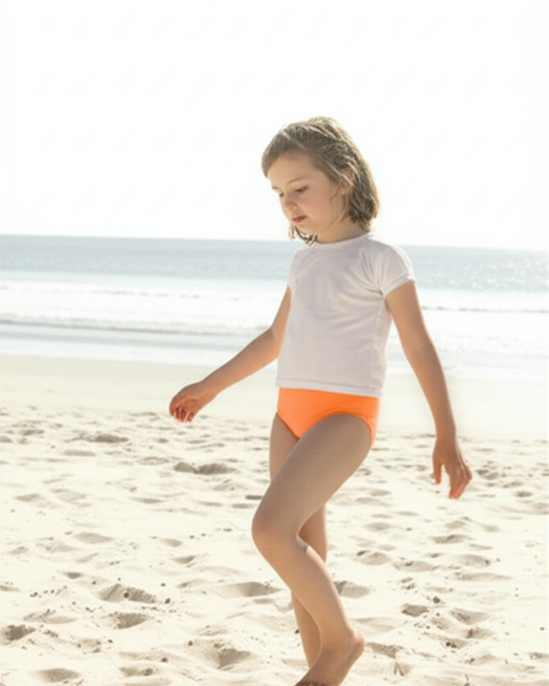 Children Bikini Panty Orange - OKAPI