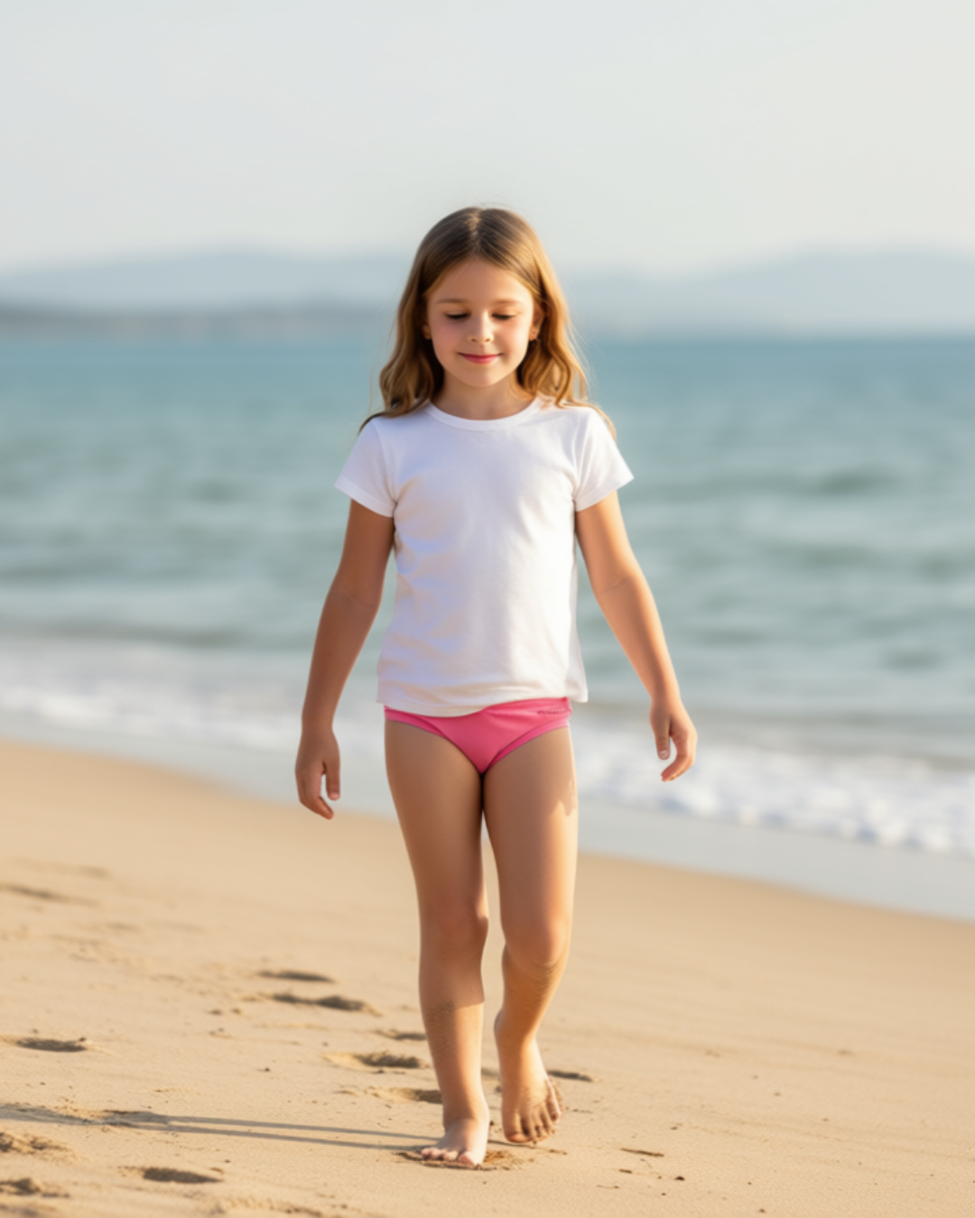 Children Bikini Panty Peach - OKAPI