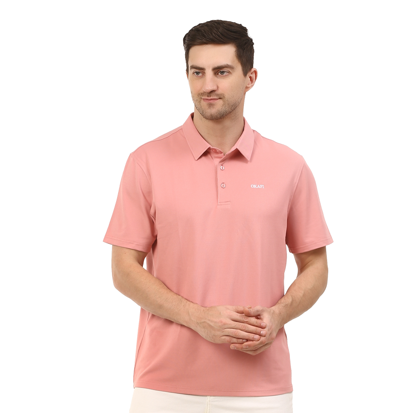 The Okapi Lotus POLO - Coral - OKAPI