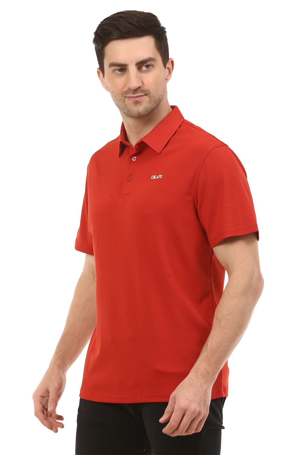 The Okapi Café POLO - Red Lava - OKAPI
