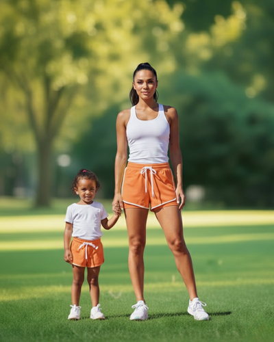 Family Matching Sport Panty Orange - OKAPI