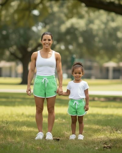 Family Matching Sport Panty Apple Green - OKAPI