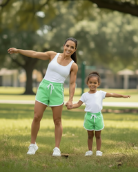 Family Matching Sport Panty Apple Green - OKAPI