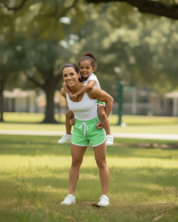 Family Matching Sport Panty Apple Green - OKAPI