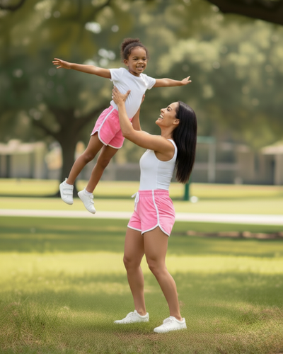 Family Matching Sport Panty Pink - OKAPI