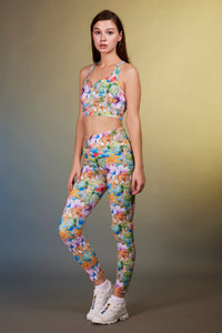 Sport  legging seamless side Garden of Eden - OKAPI