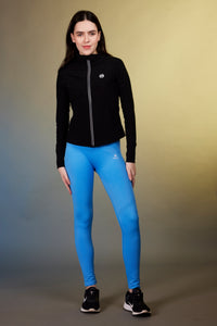 Stand up collar coat Black - OKAPI