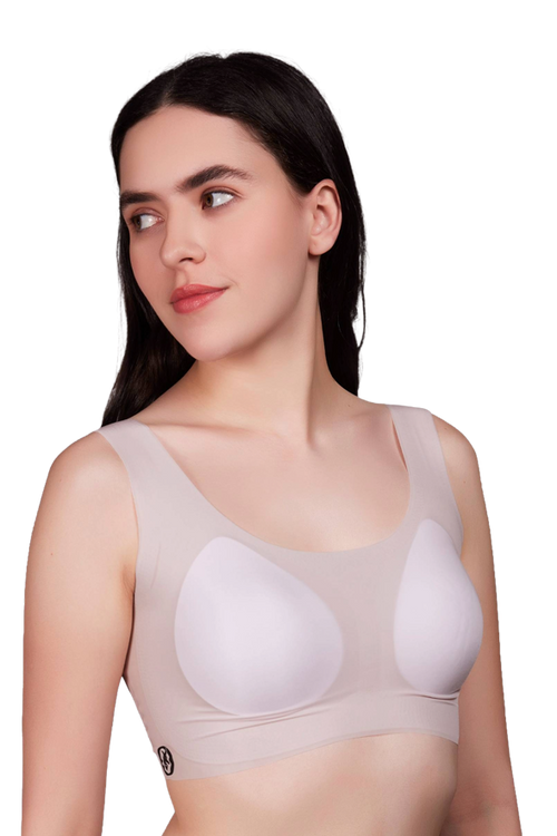 Women's Sheer Bra - Pink