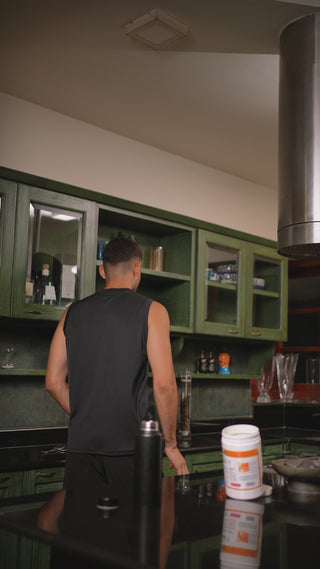 Men's Coffee Fiber Tank Top – Anthracite video